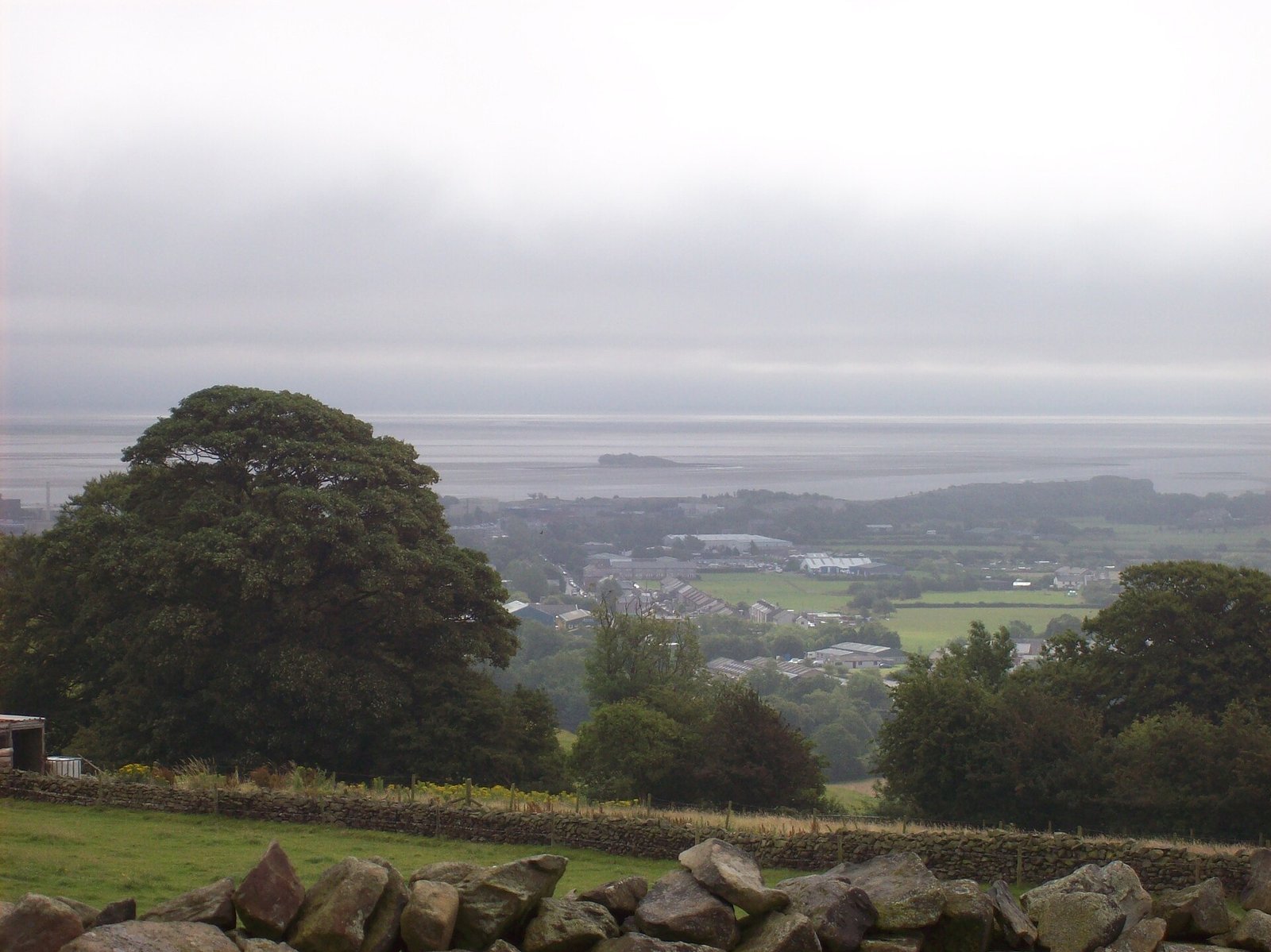 Chapel Island, seen from Ulverston.